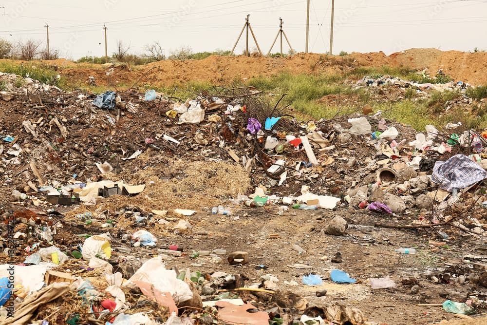 land pollution